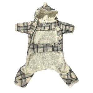 NWT Koolaburra by UGG Alfie Sherpa‎ Lined Pet Pajama XL Hooded